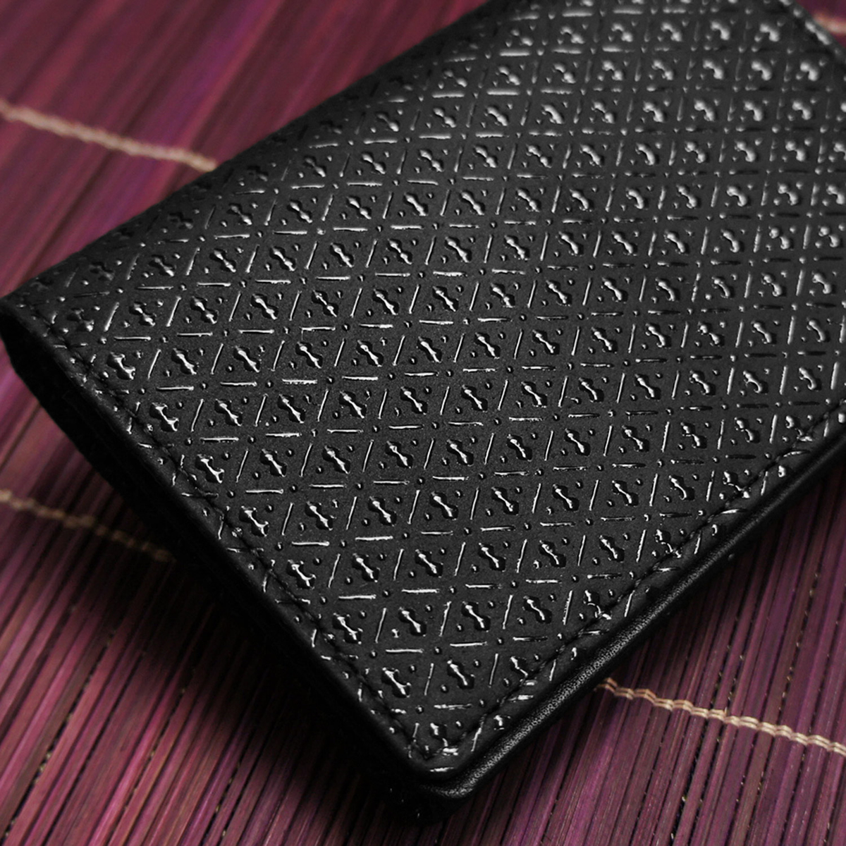 古都印伝ひょうたん柄名刺入れ