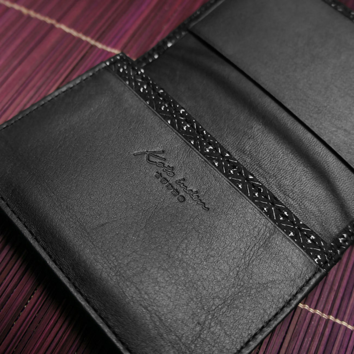 古都印伝ひょうたん柄名刺入れ