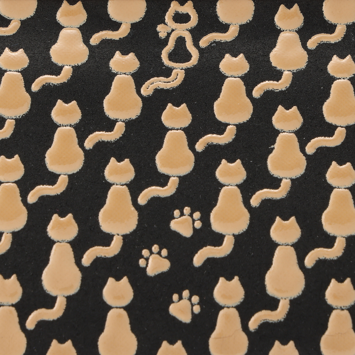 古都印伝キャッツリリーズリーディンググラス・マルチケース