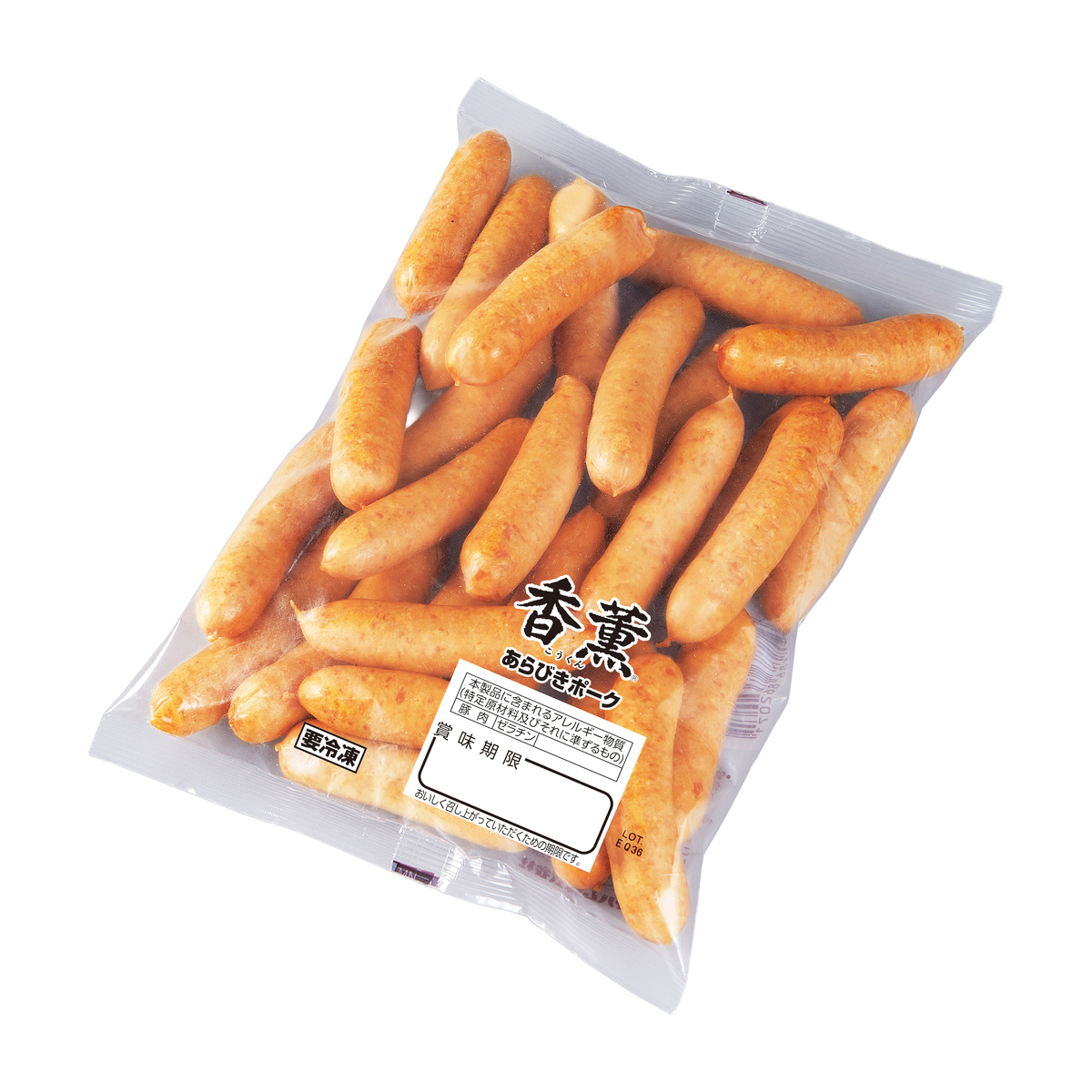 【冷凍】プリマハム 香薫あらびきポークウィンナー500ｇ