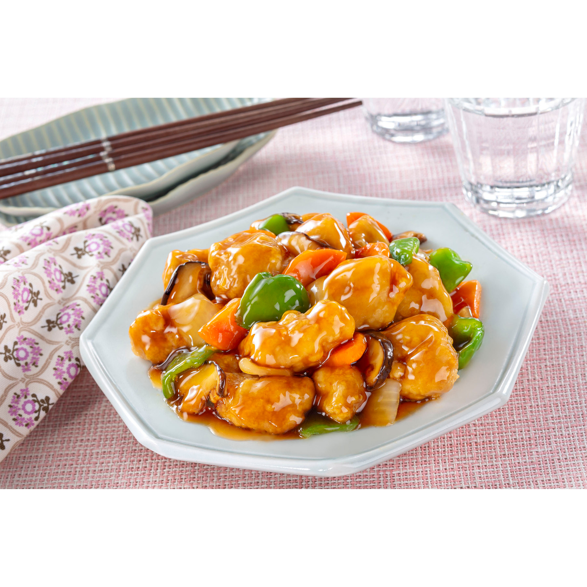 【冷凍】プリマハム 絶品楽食R 国産豚肉使用 酢豚 260416