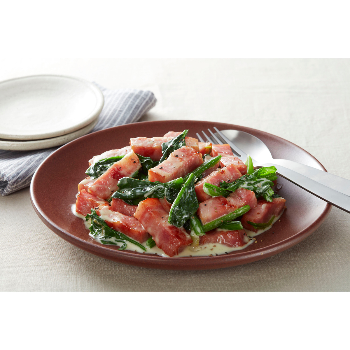 【冷凍】プリマハム Kitchen Chef 角切りベーコン 500g