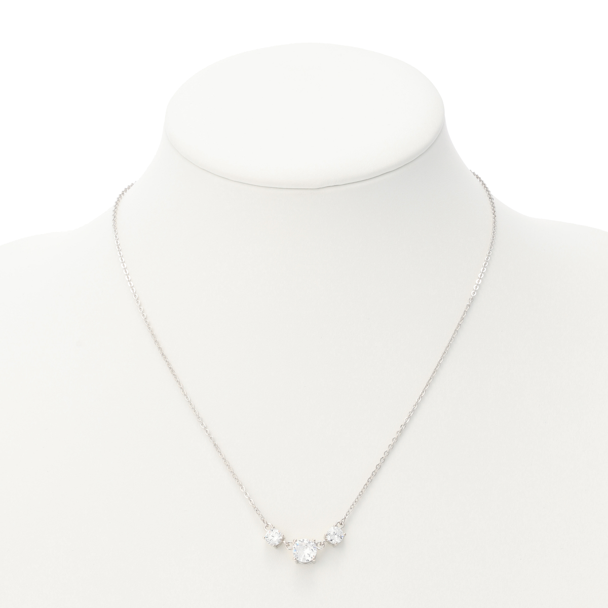 【煌き磁気ネックレス】スリーストーン両吊り