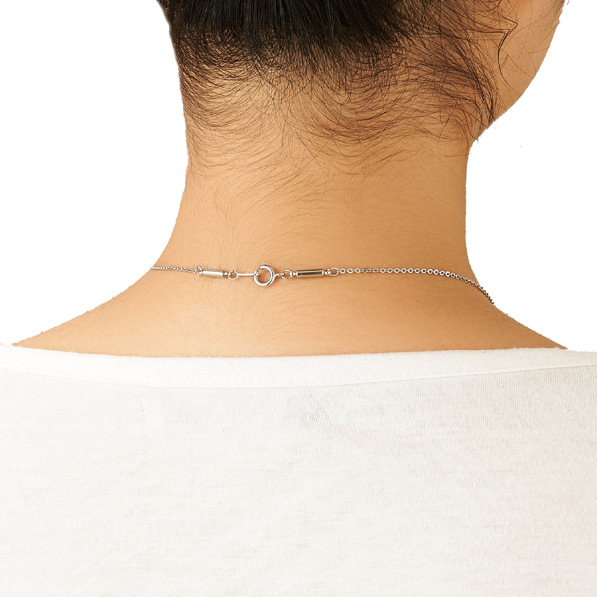 【煌き磁気ネックレス】スリーストーン両吊り