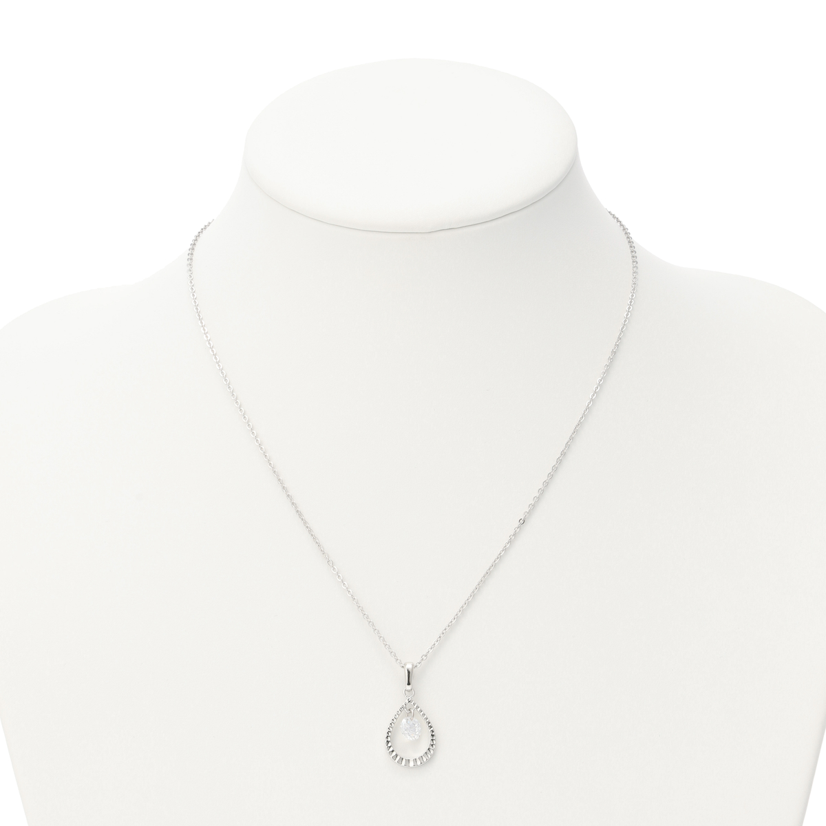 【煌き磁気ネックレス】揺れるドロップ型