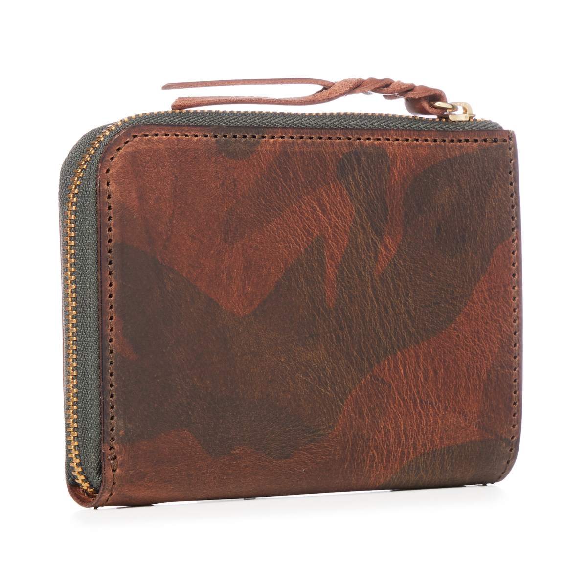 「粋」SUI　”巾”　イタリア×栃木レザーL字ファスナーウォレット