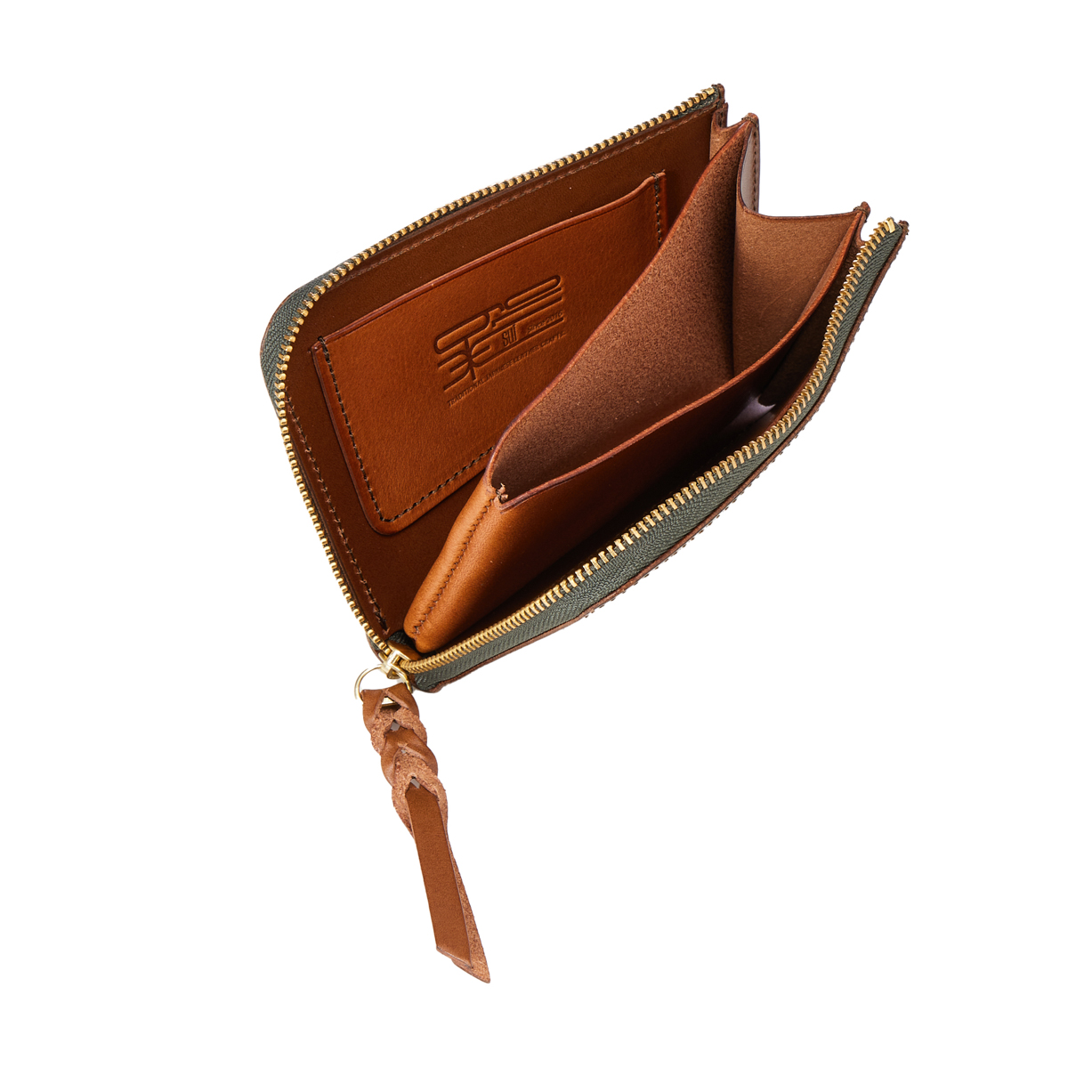 「粋」SUI　”巾”　イタリア×栃木レザーL字ファスナーウォレット