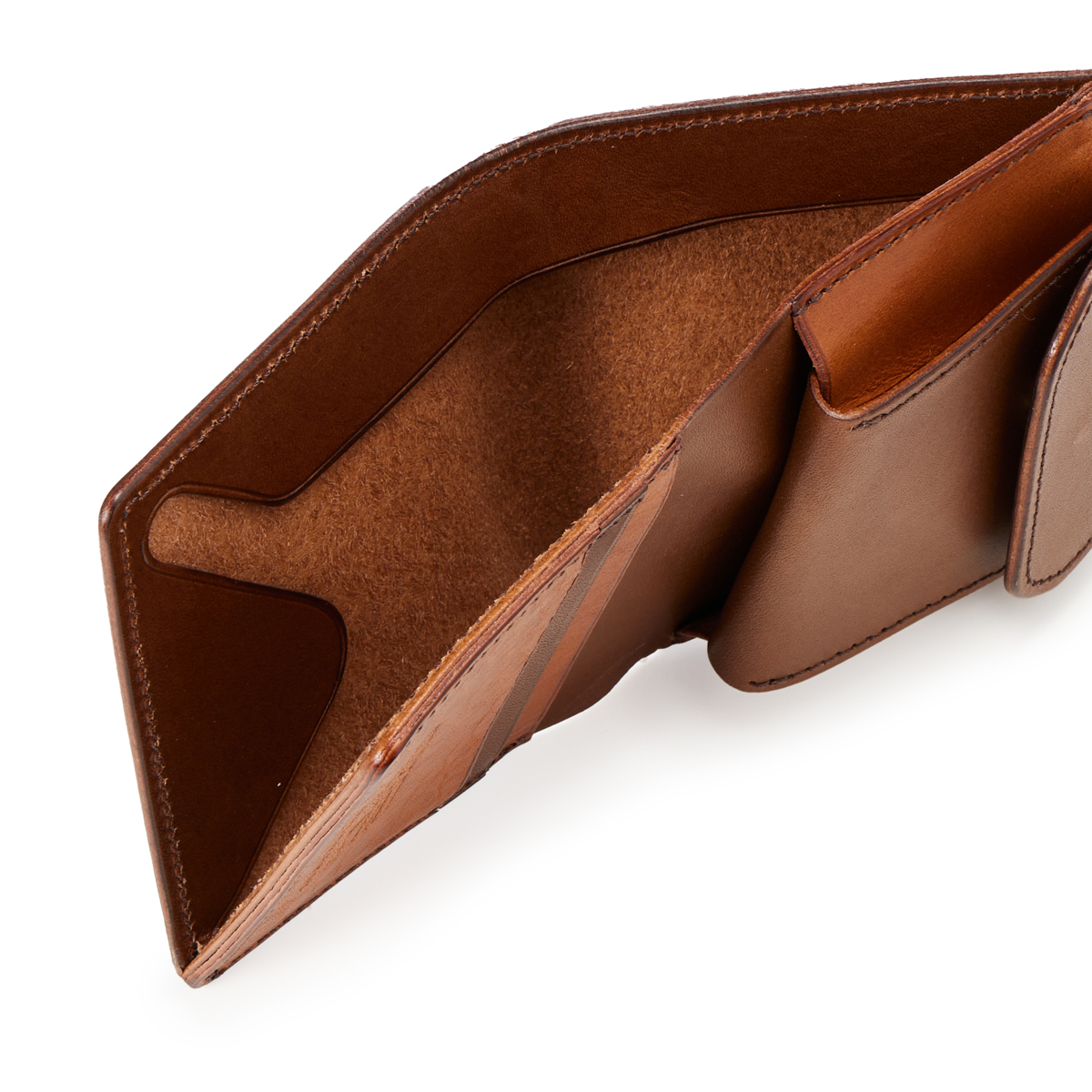 「粋」SUI　”小”　栃木レザー 2つ折りスモールウォレット