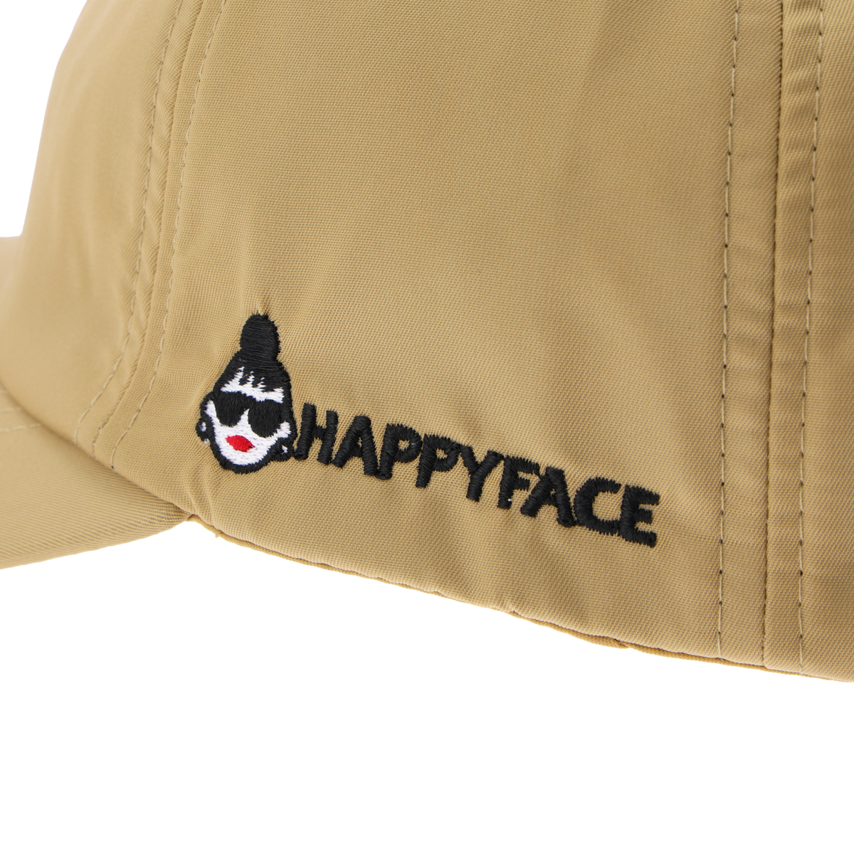 HAPPYFACE　はっ水6方キャップ　ベージュ