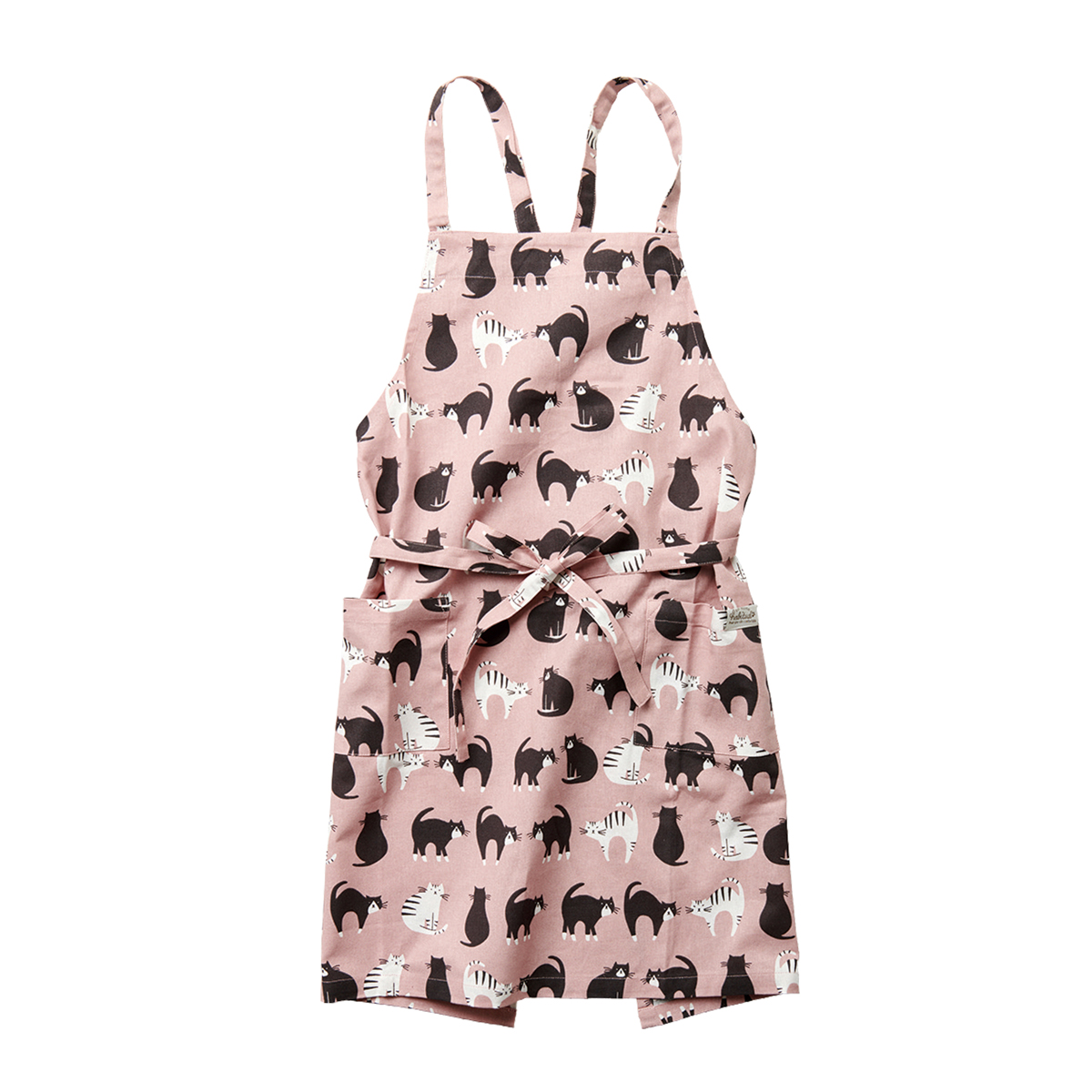 アビチュアル　オレオ　エプロン　ピンク