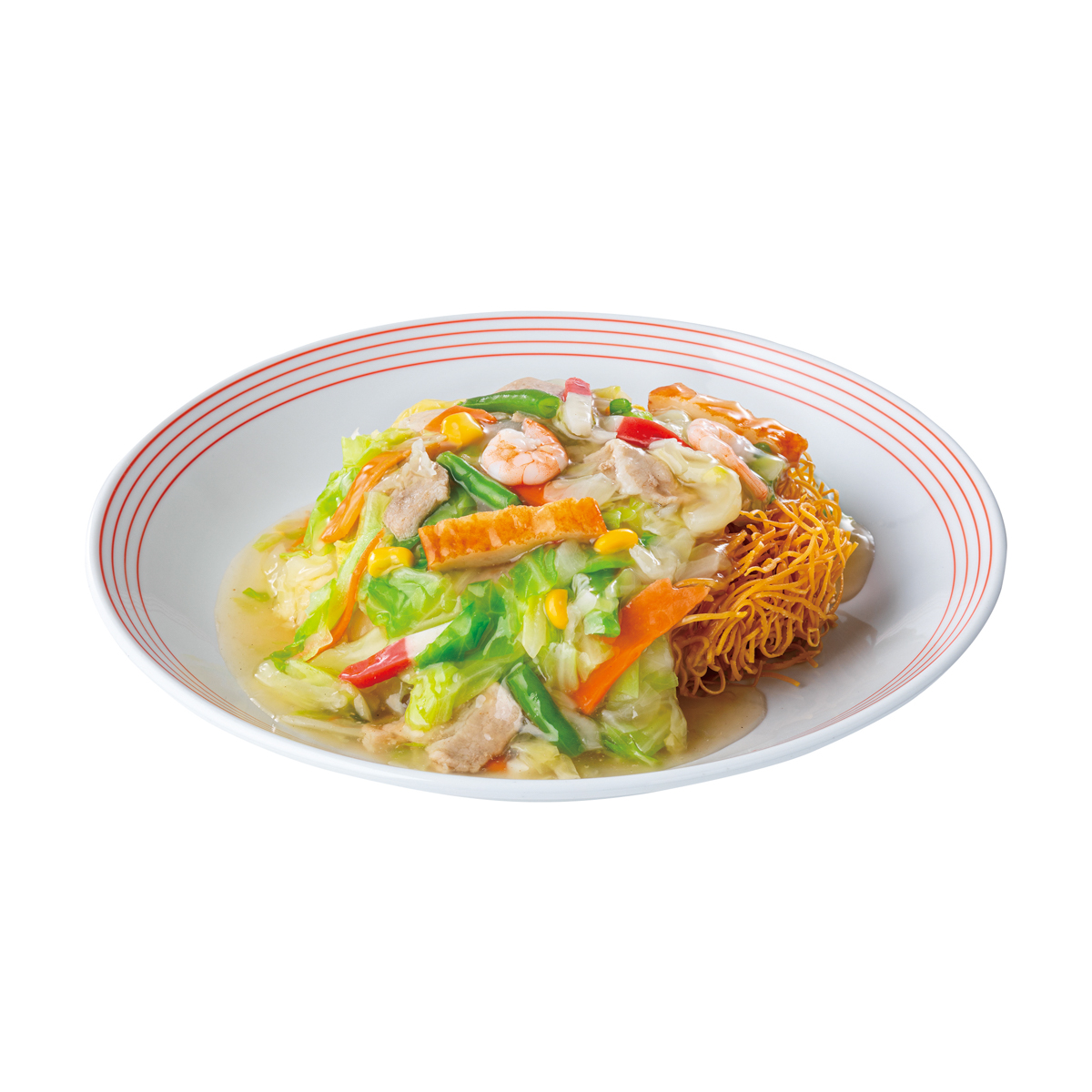【冷凍】リンガーハット 長崎ちゃんぽん4食＋長崎皿うどん4食 セット