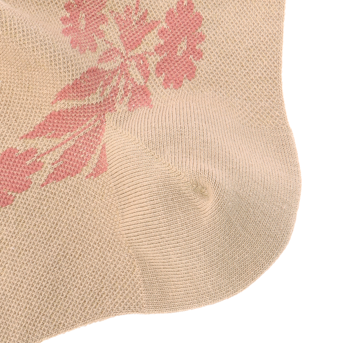 着圧ソックス　フラワーライン柄