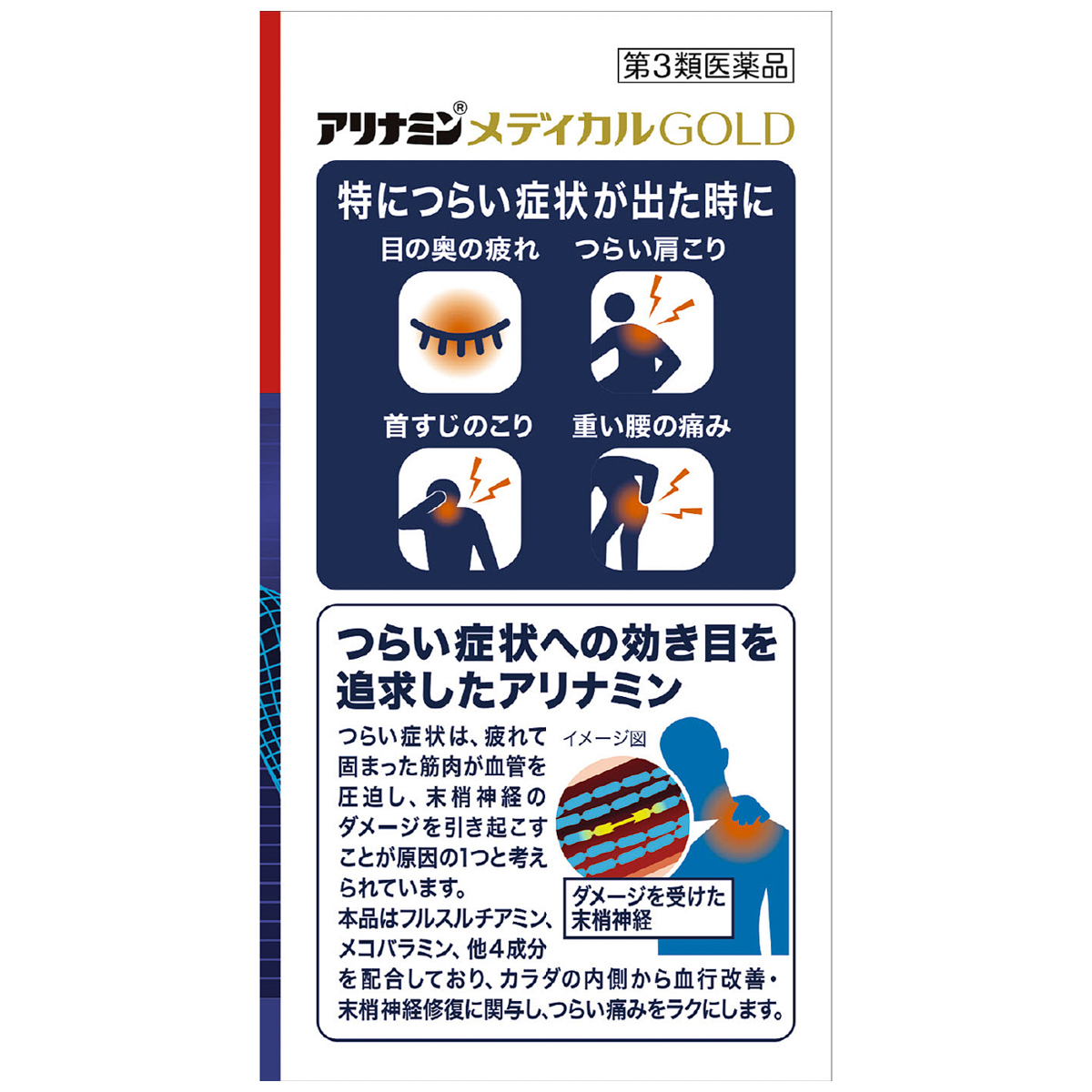 アリナミンメディカルゴールド　１８０錠