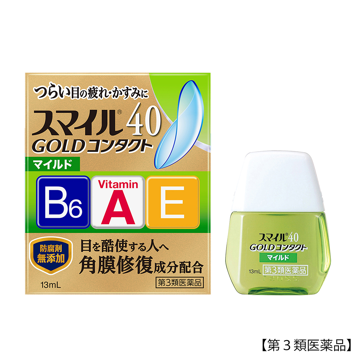 ライオン　スマイル４０ゴールドコンタクトマイルド　１３ｍｌ