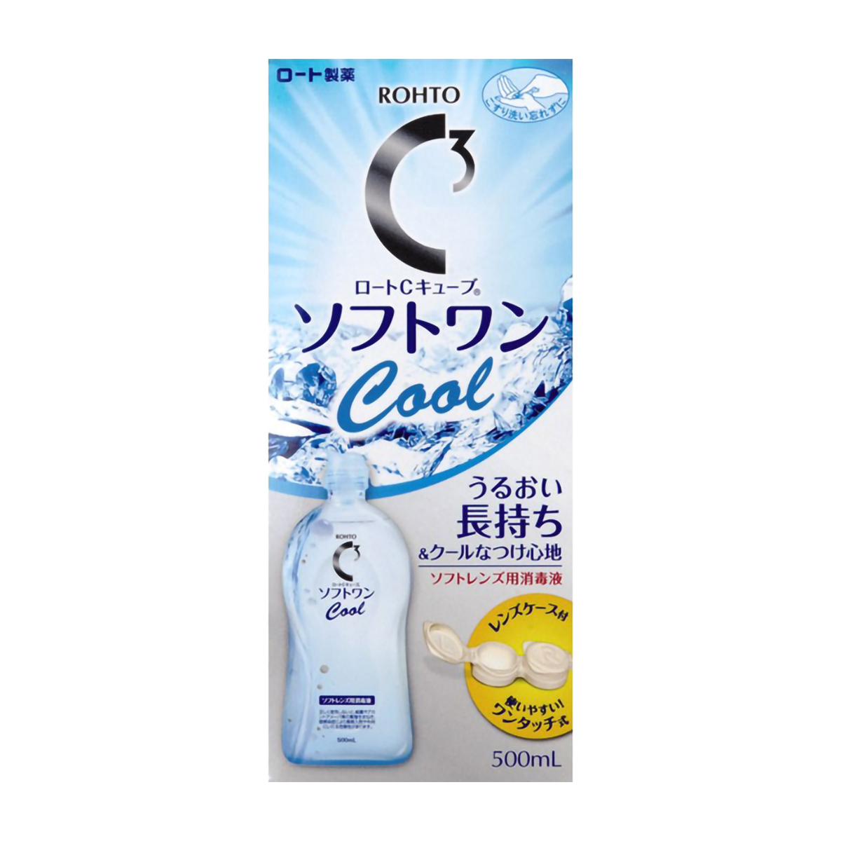 ロート製薬 ロートCキューブ ソフトワンクールA 500ml | かぜと