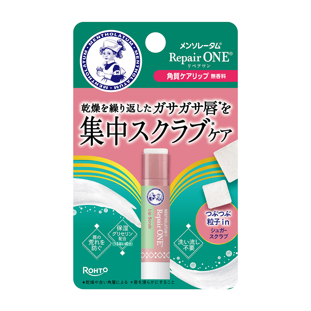 メンソレータム リップリペアワン 角質ケアリップ (3.6g) ロート製薬