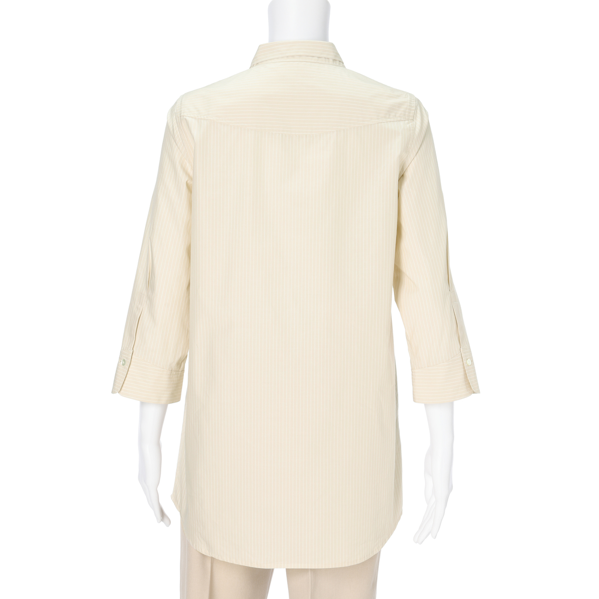 【レスピーギ】スーピマ綿ロングシャツ