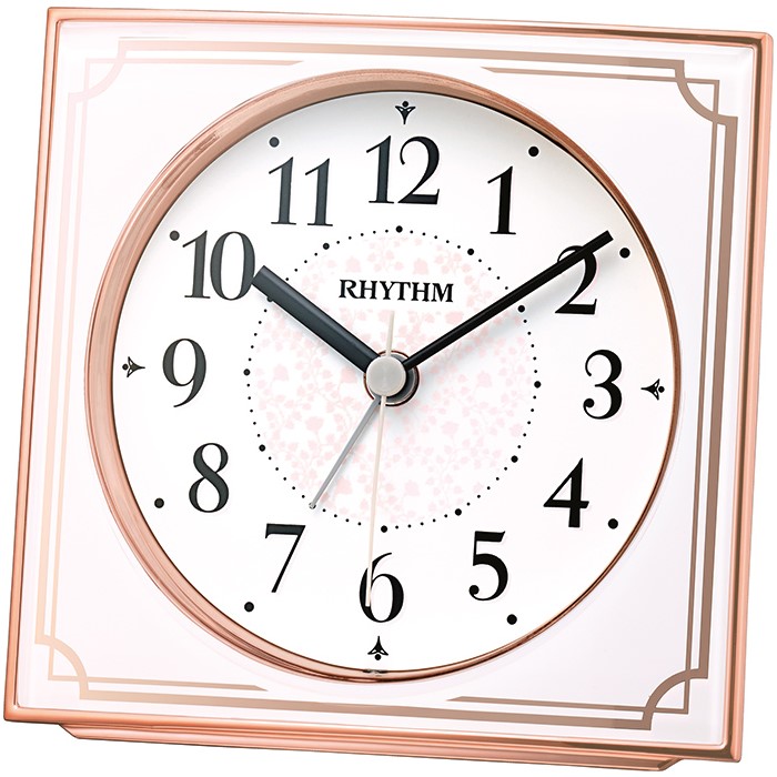 リズム 置時計 フィットウェーブA437 4RL437SR13