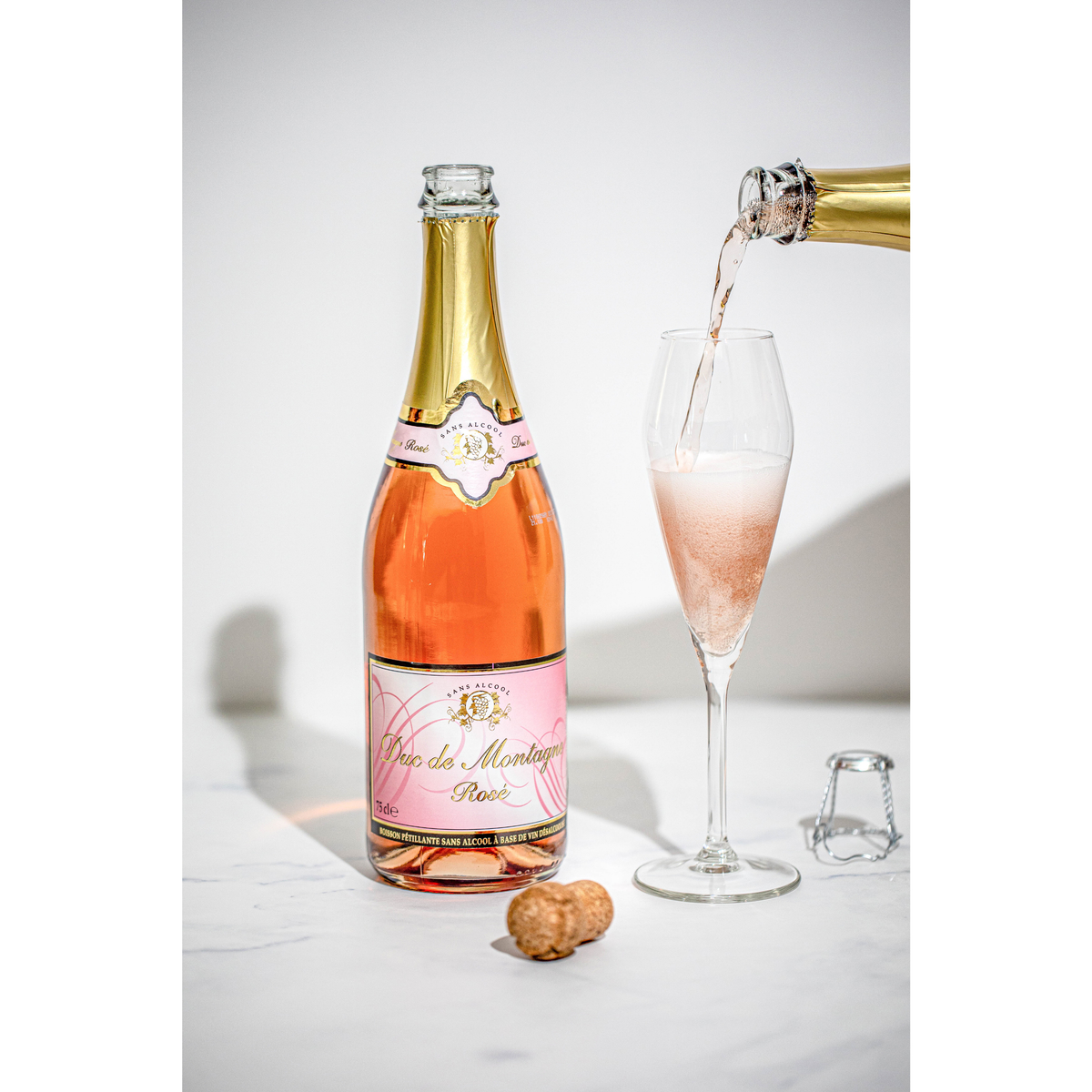 ネオブュル　デュク・ドゥ・モンターニュ・ロゼ750ml【ノンアルコール・スパークリングロゼワイン　ベルギー】