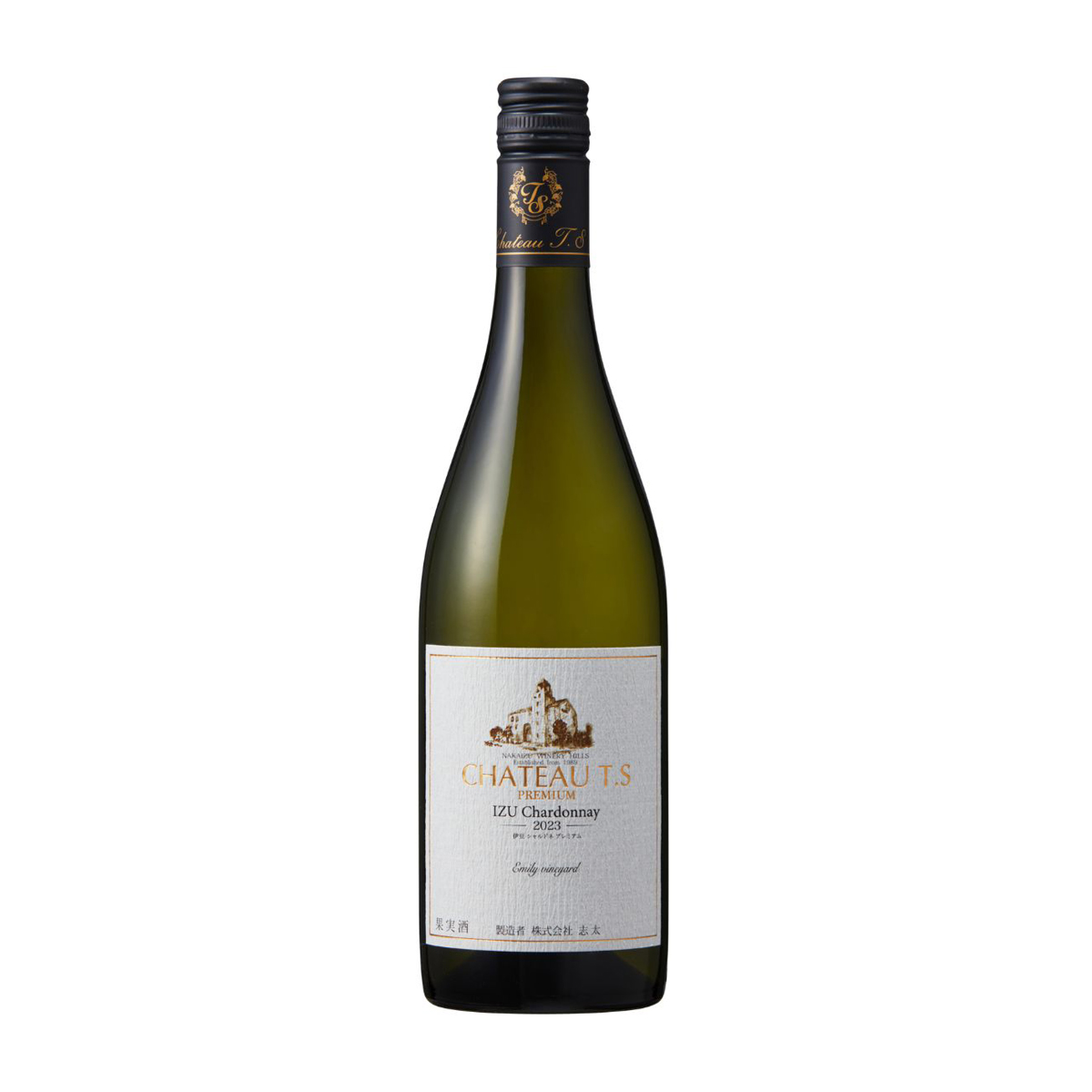 伊豆シャルドネープレミアム-　2023　750ml【国産白ワイン　静岡県】