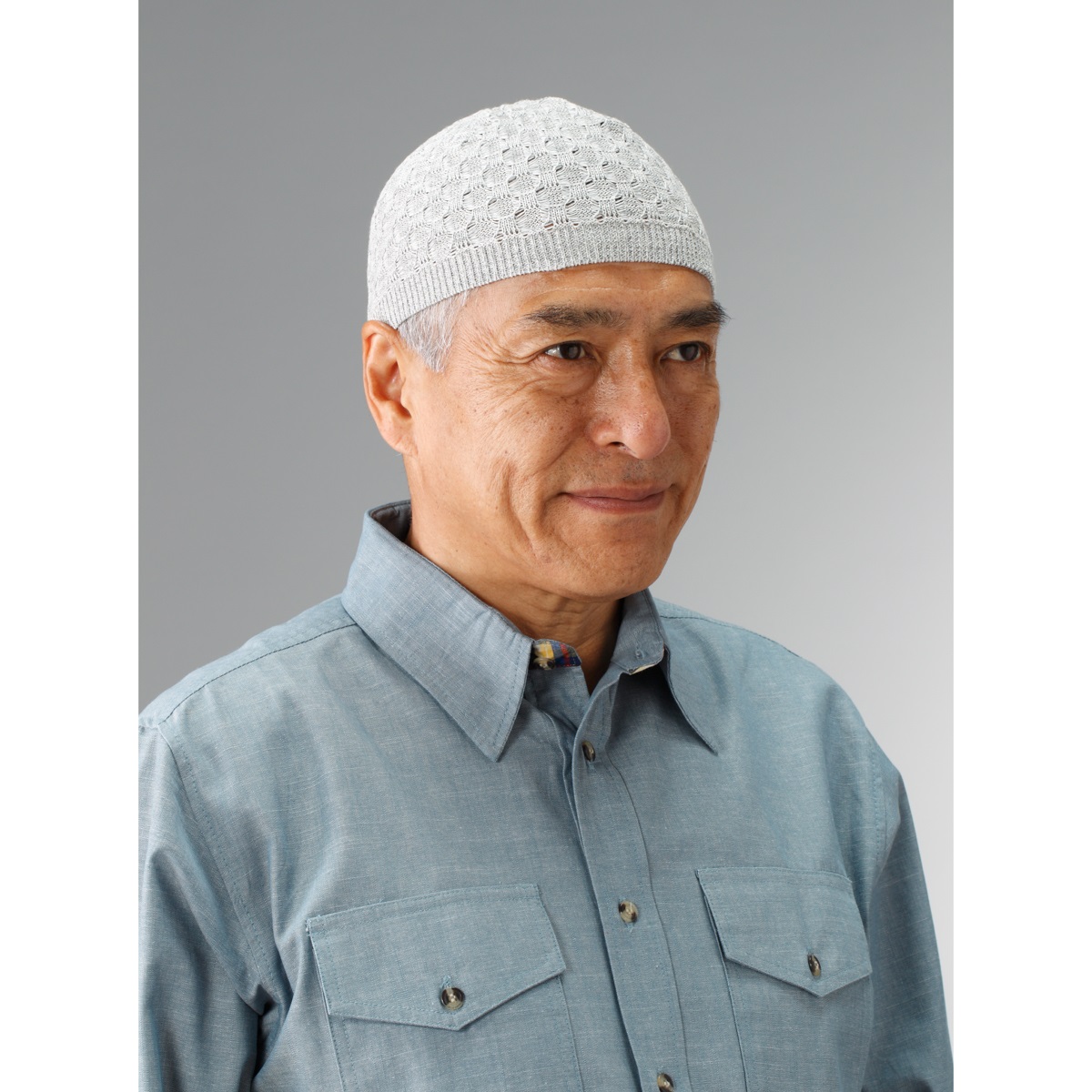 日本製美濃和紙ニット帽子３色組