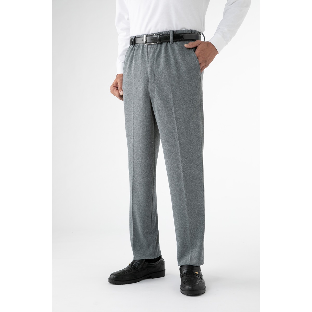 日本製抗菌防臭加工らくらくパンツ2色組