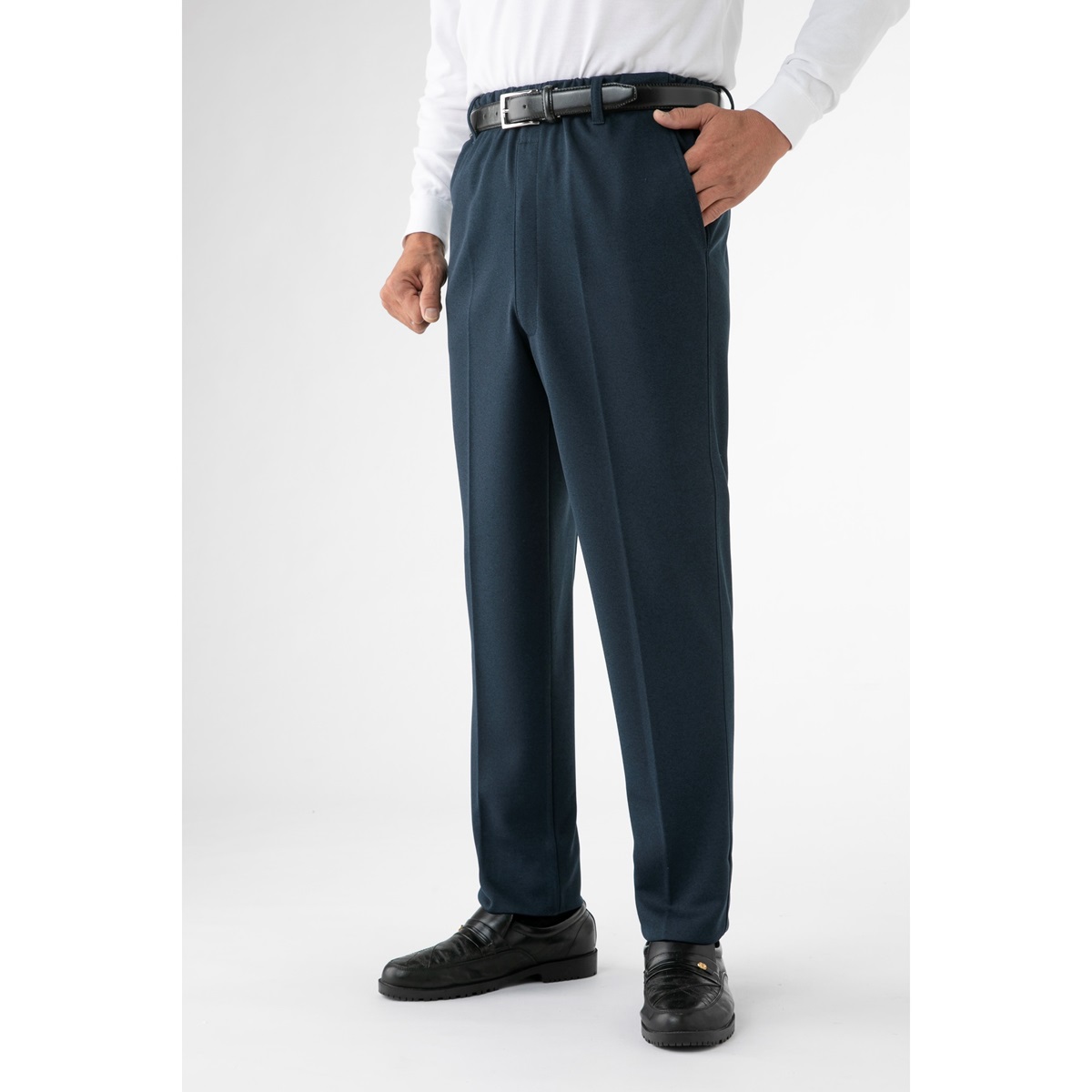 日本製抗菌防臭加工らくらくパンツ2色組