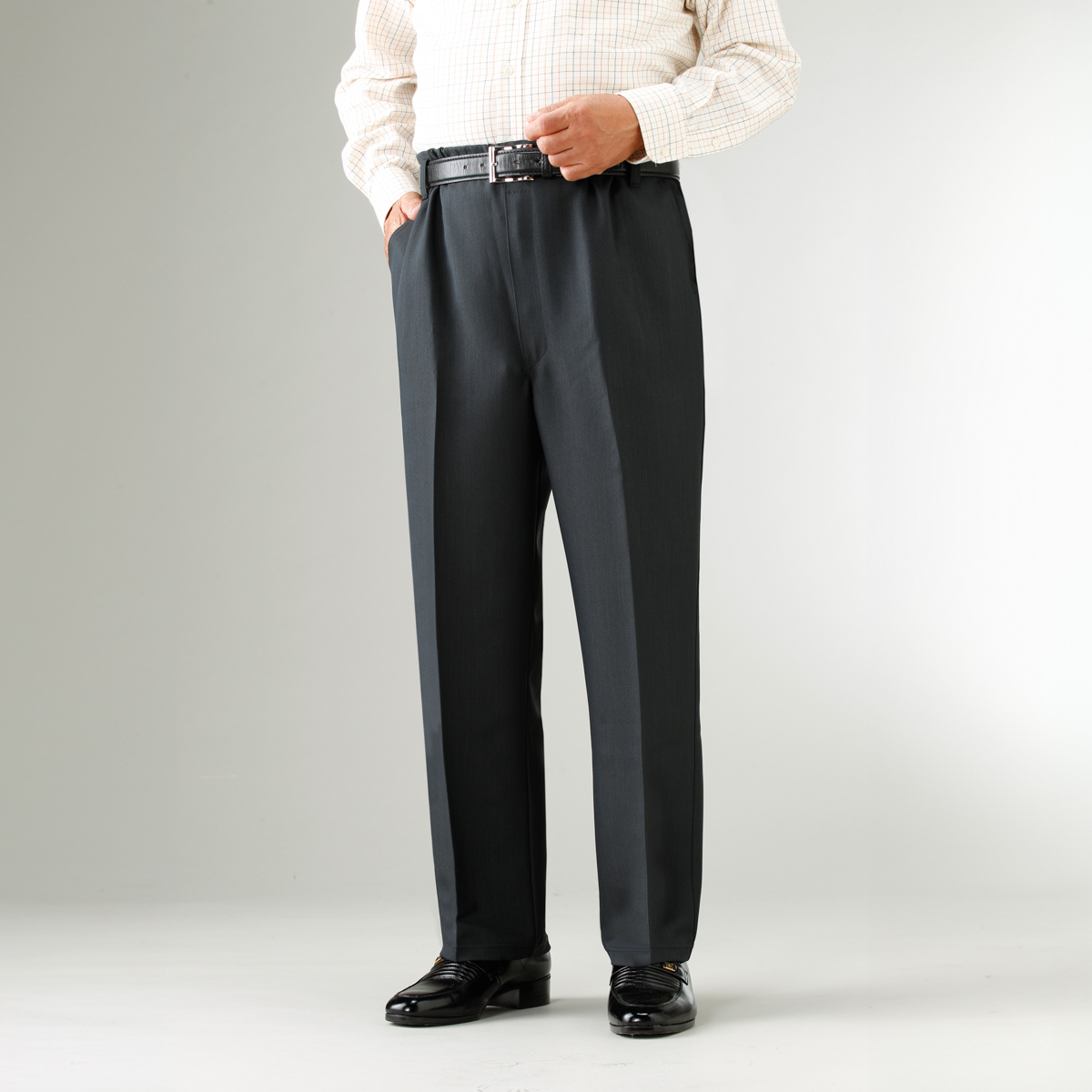 日本製お手入れ簡単楽々パンツ3色組