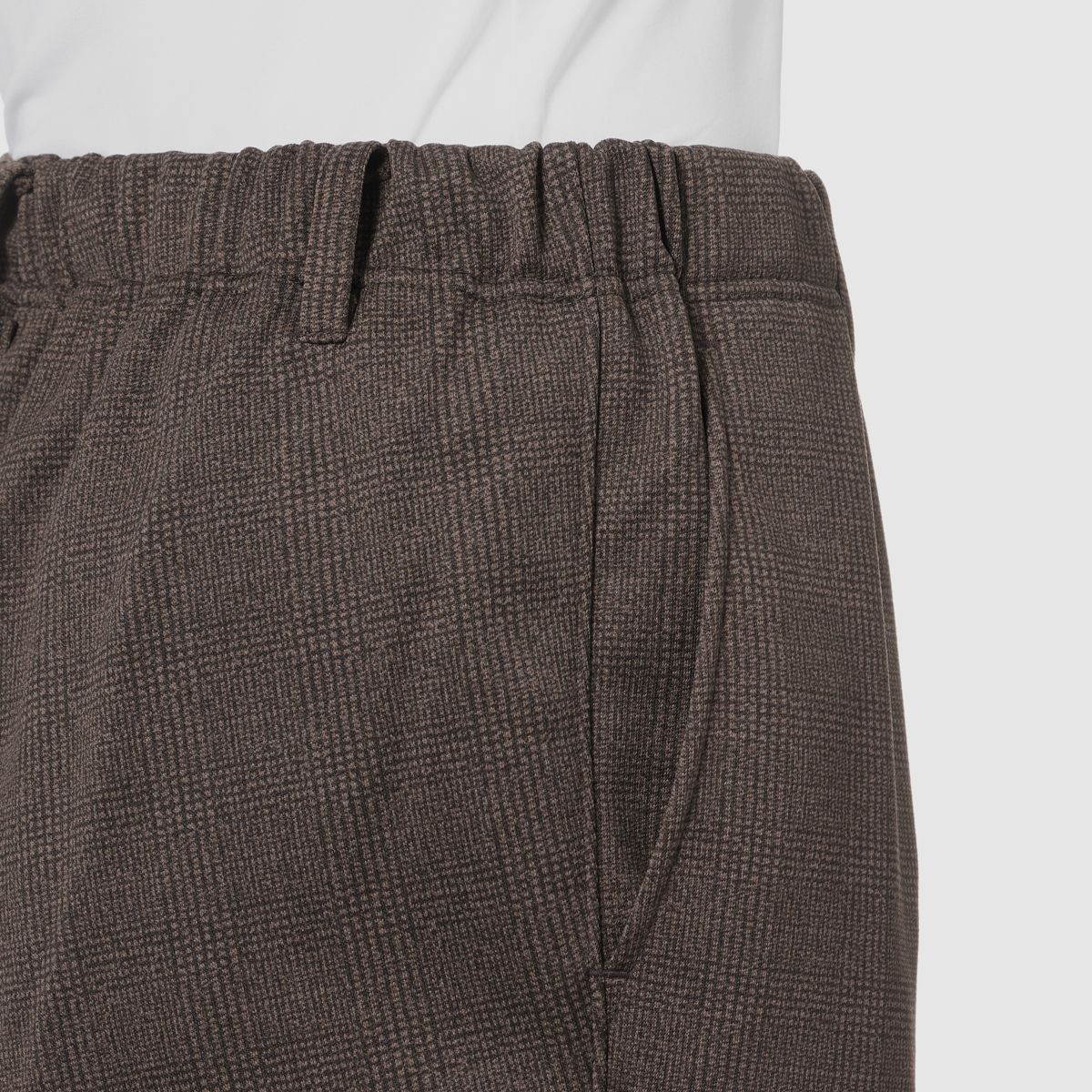 日本製あったかチェック柄パンツ2色組