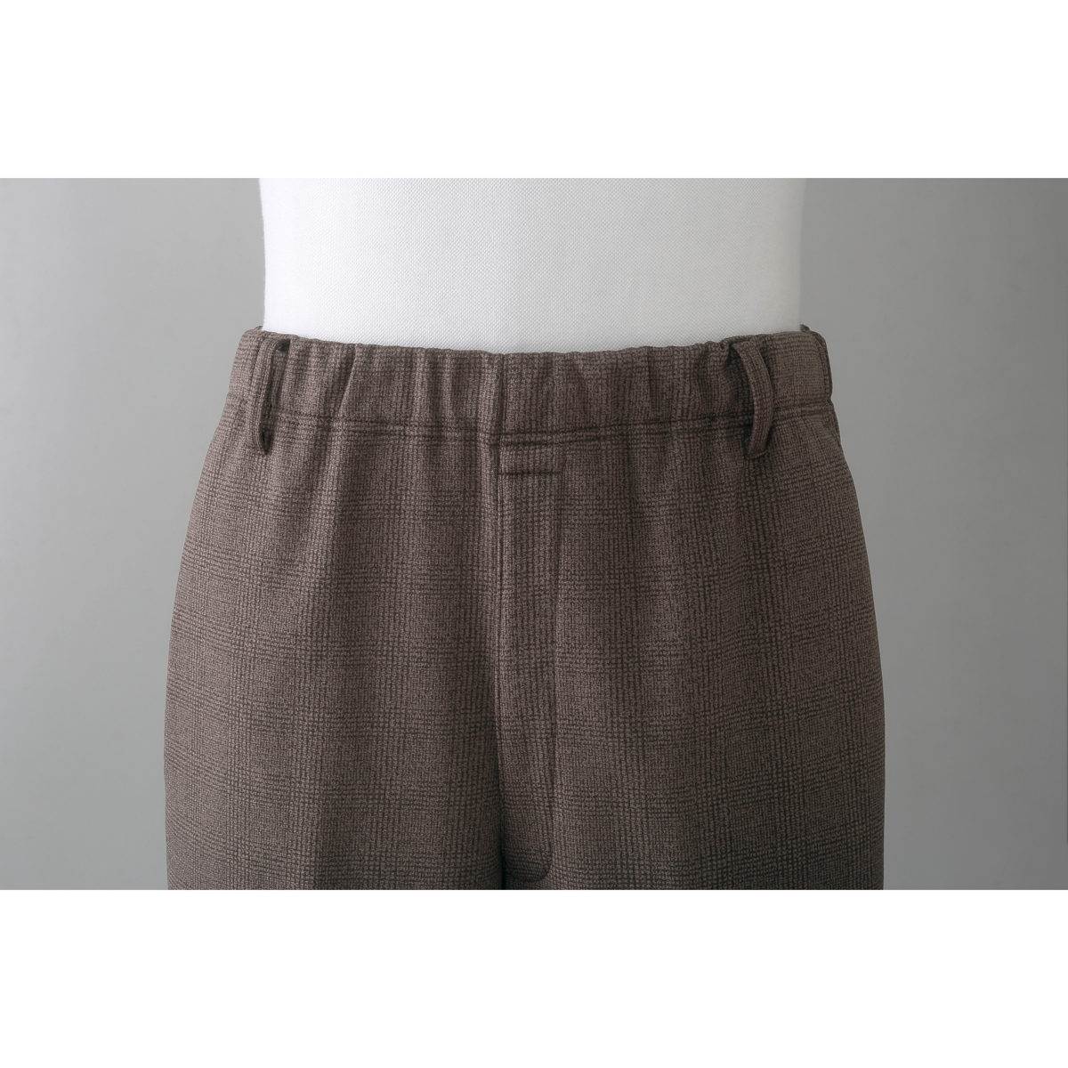 日本製あったかチェック柄パンツ2色組