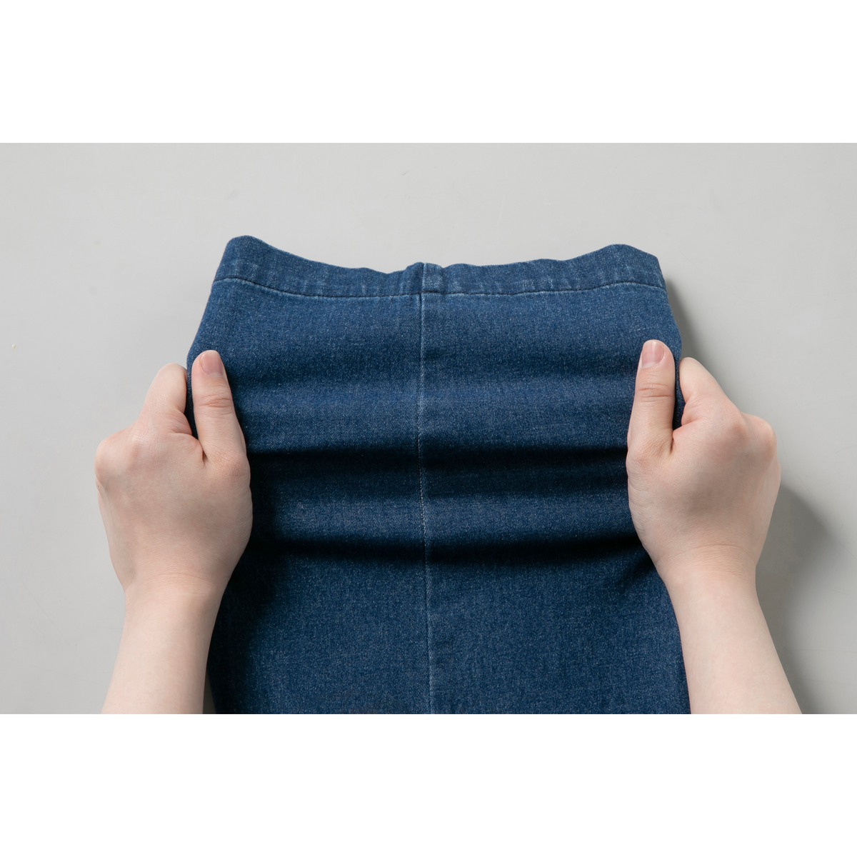 【サルーンエクスプレス】刺繍入りストレッチデニムパンツ３色組