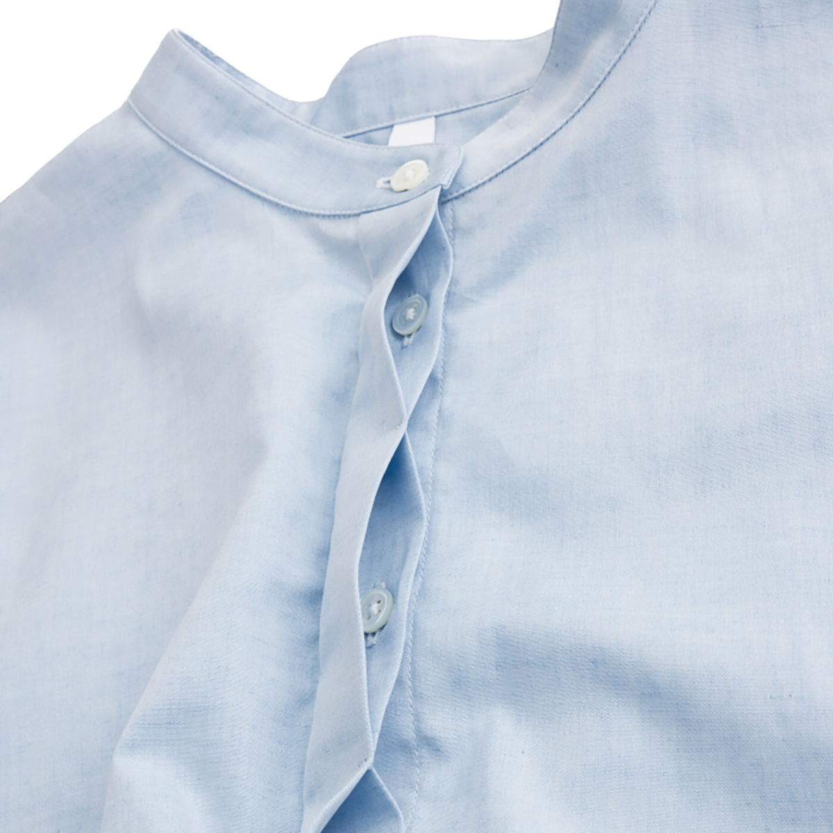 【HaTaKaKe】播州織cotton linen ワイドブラウス