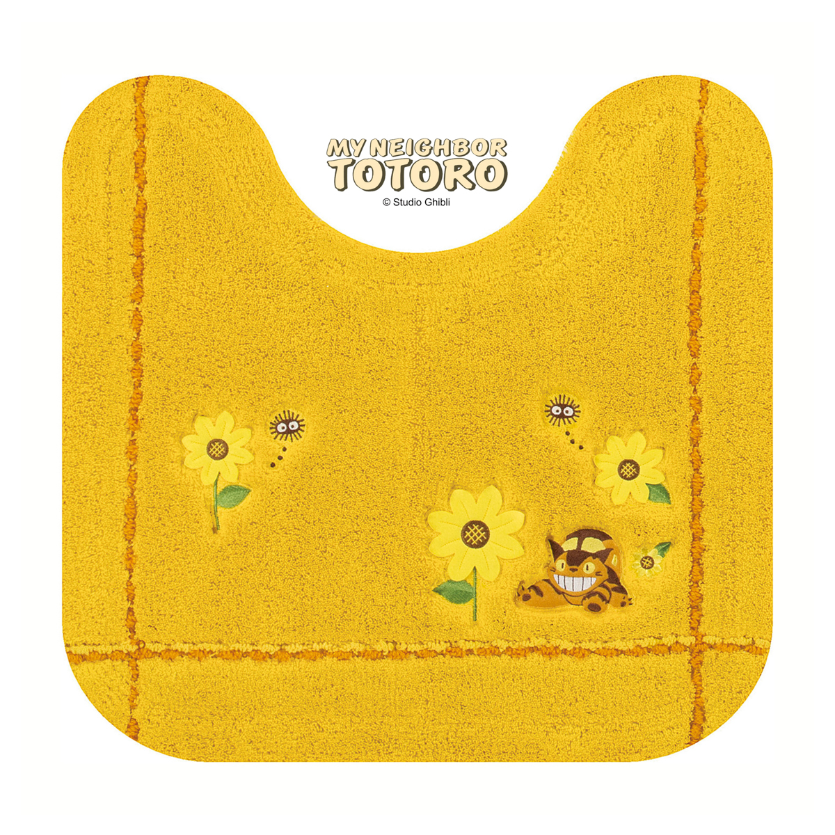 となりのトトロ　花のバス停　トイレマット