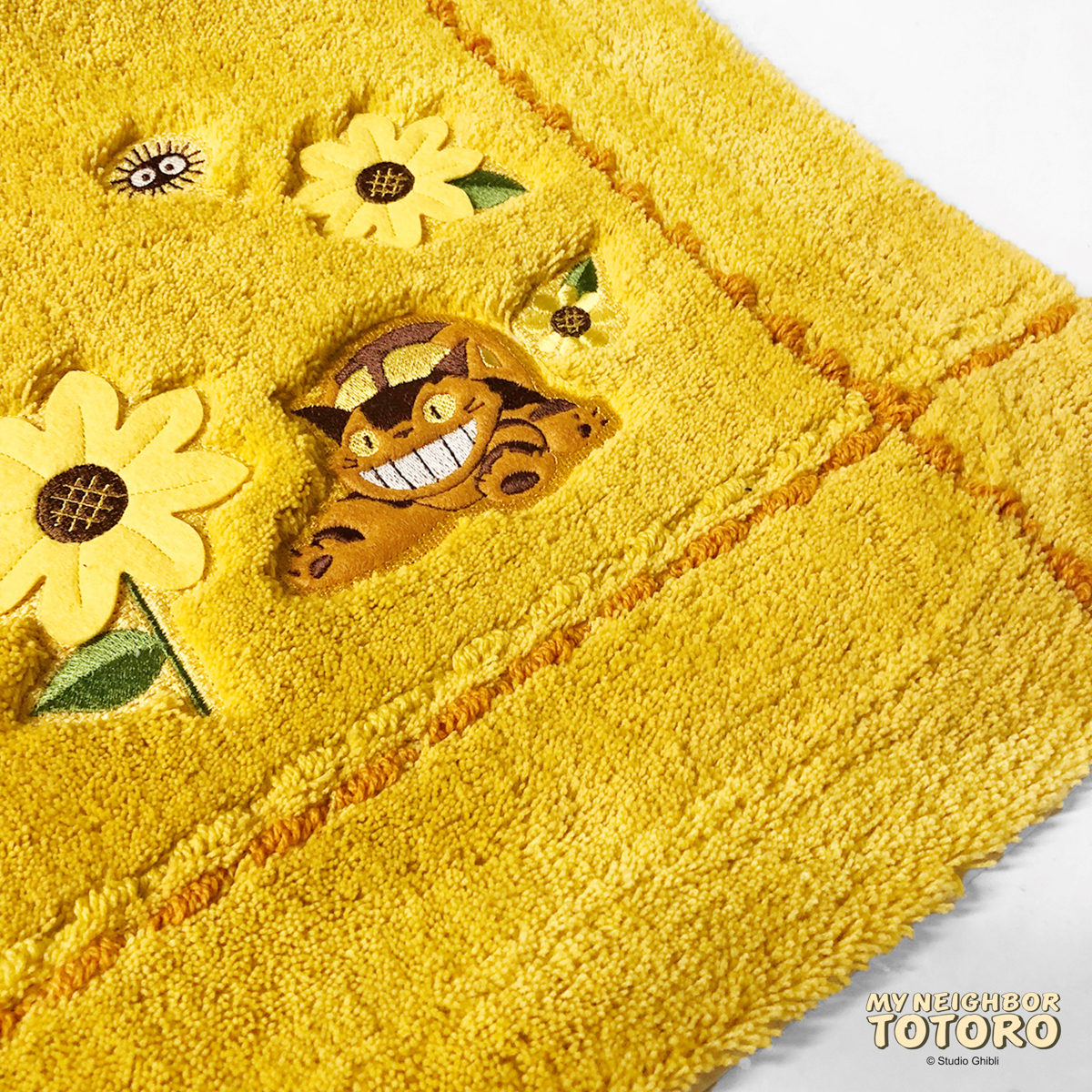 となりのトトロ　花のバス停　トイレマット