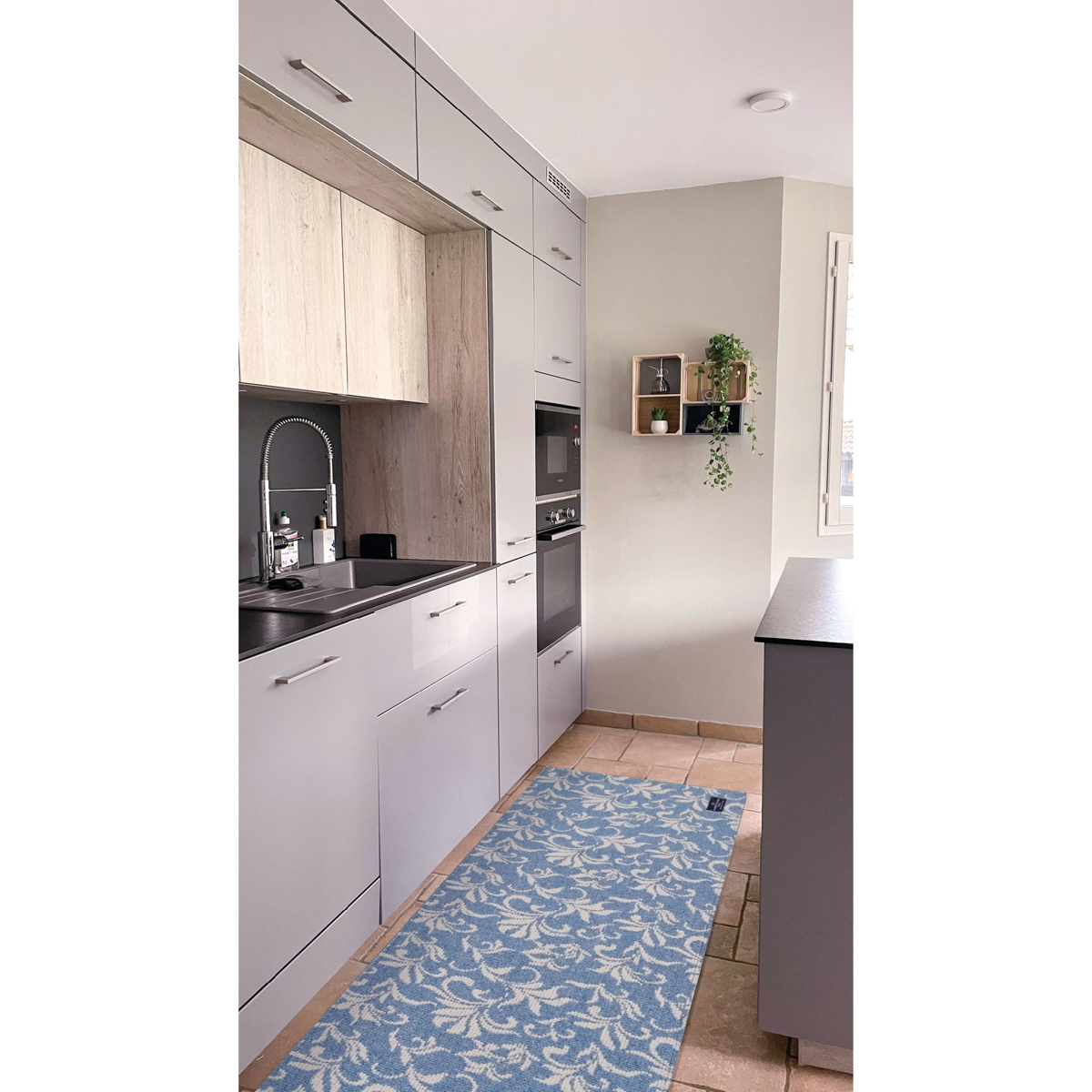 MKR（マスターキッチンラグ）　URBAN802　ロングマット　約50×150cm