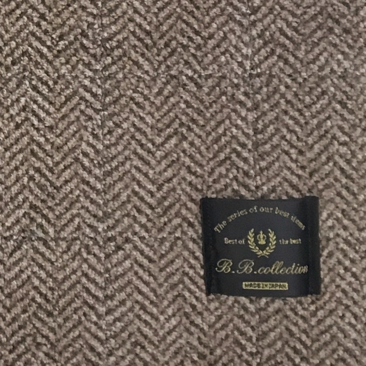BBcollection　フラフィット　へリンボン4　ロングマット　約50×120cm