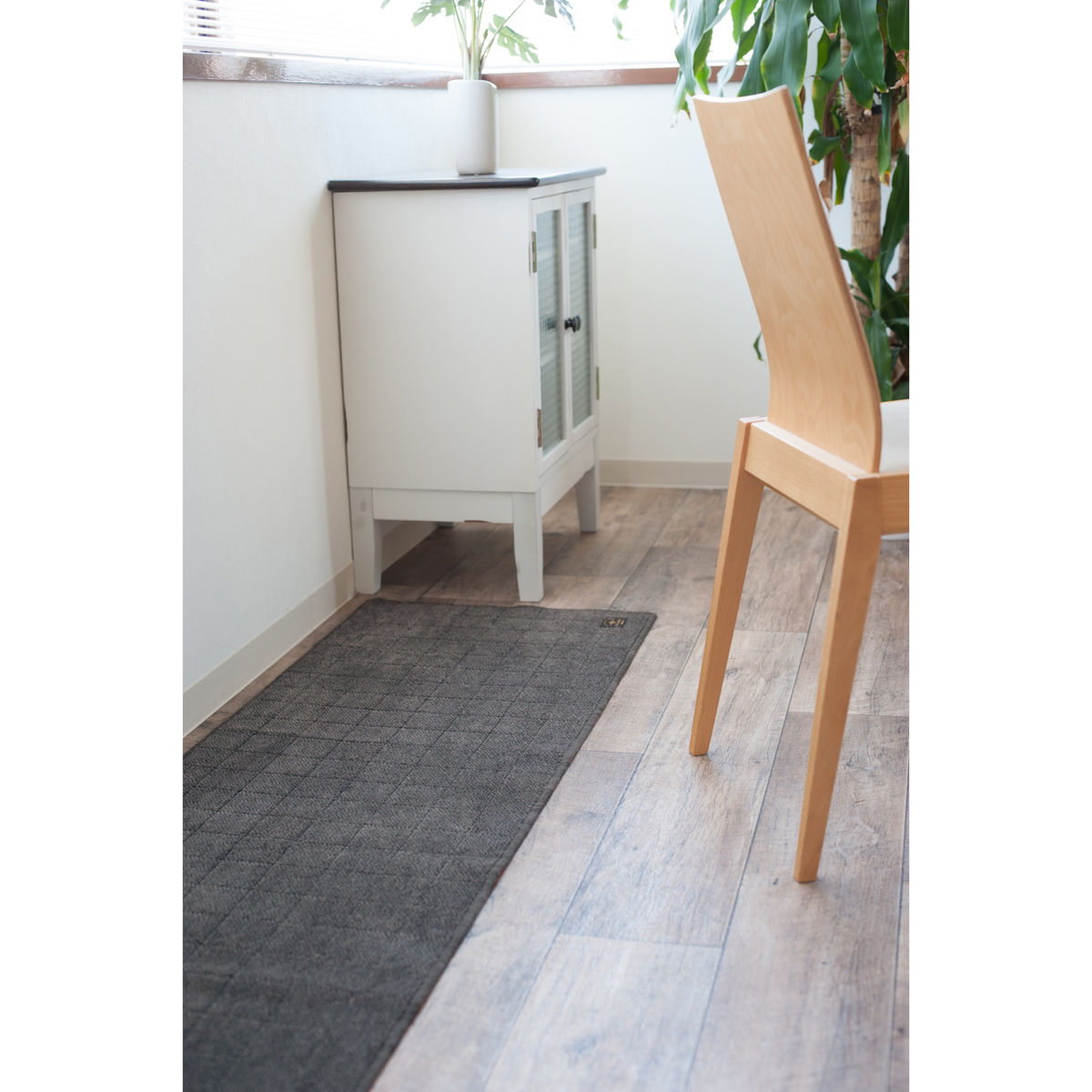 BBcollection　フラフィット　へリンボン4　ロングマット　約50×240cm