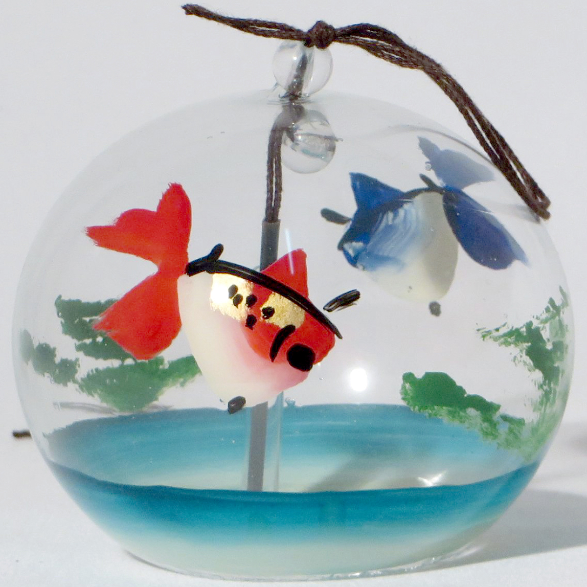 江戸風鈴　小丸　二色金魚