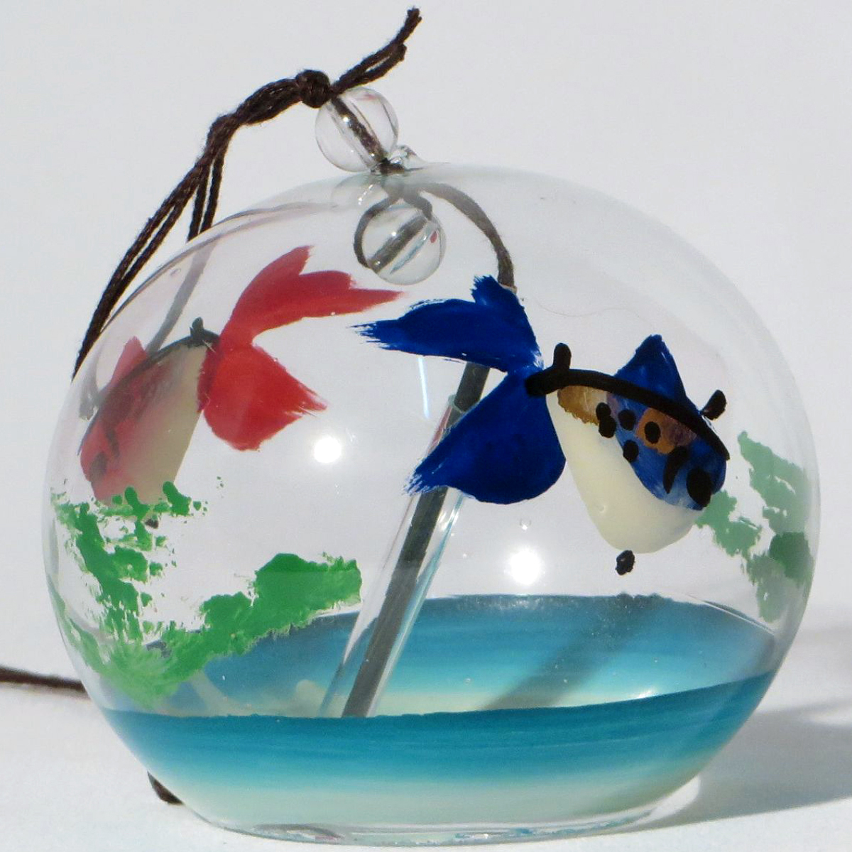 江戸風鈴　小丸　二色金魚