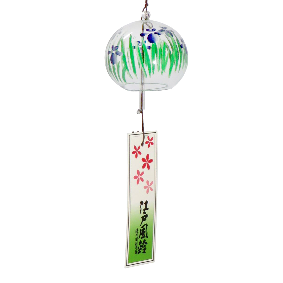 江戸風鈴　小丸　あやめ