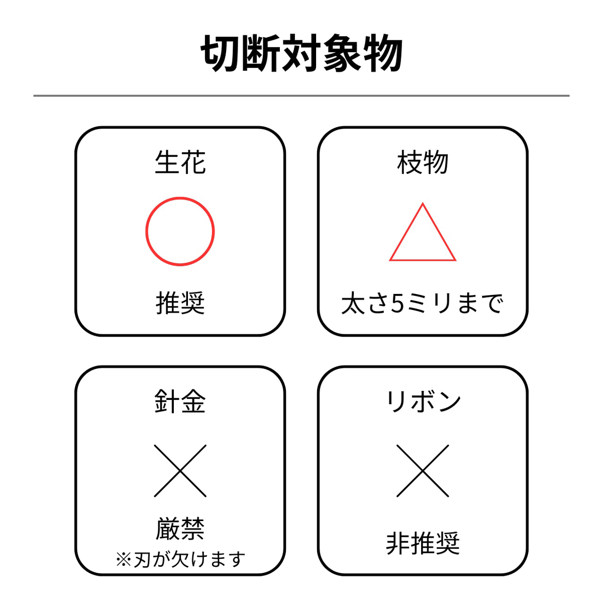【ハンドクリエーション】生花・園芸用ハサミ
