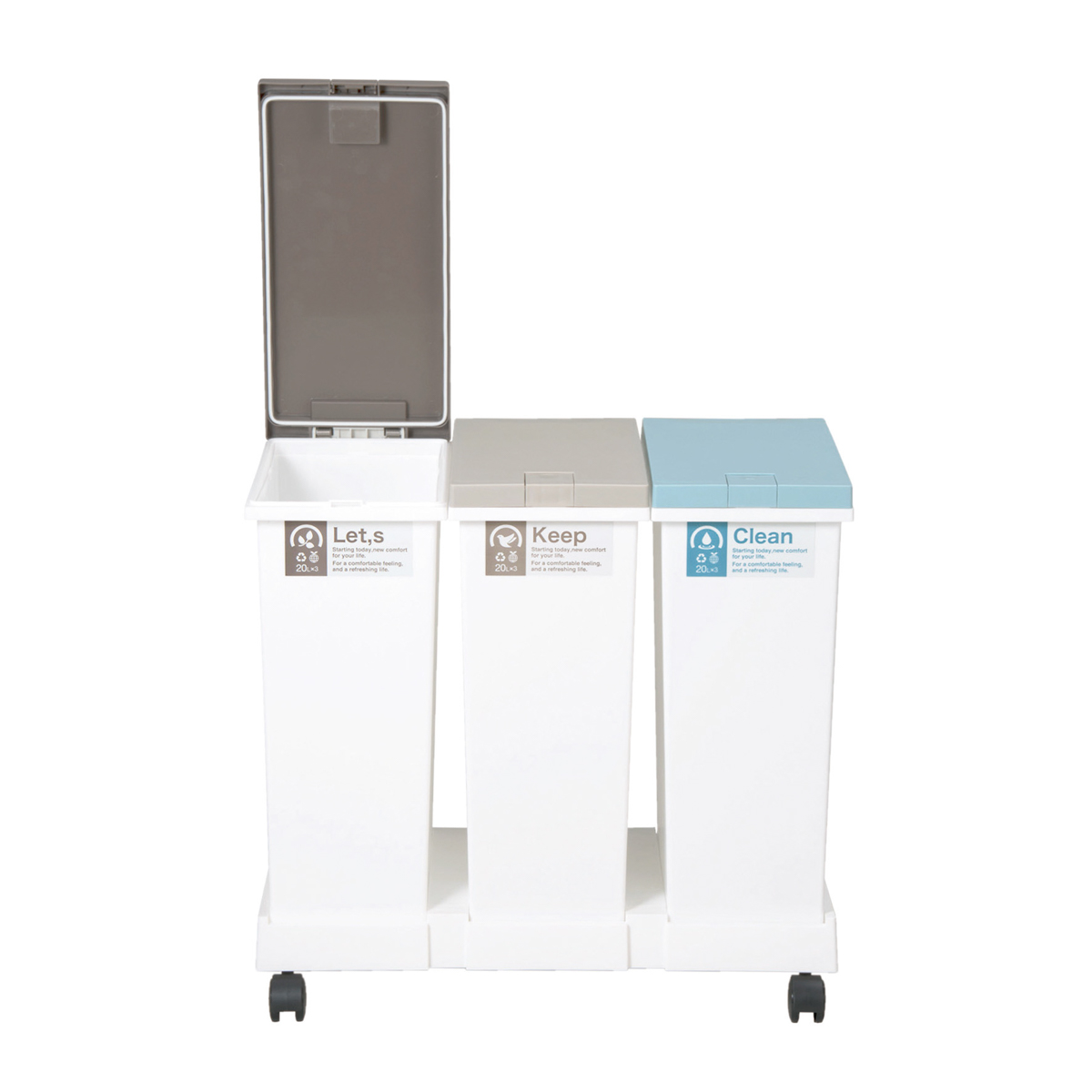 ネオカラー 分別台座付きタッチペール３個組（パッキン付）