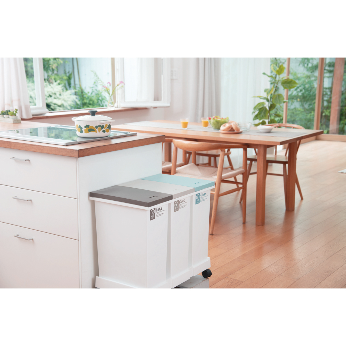 ネオカラー 分別台座付きタッチペール３個組（パッキン付）