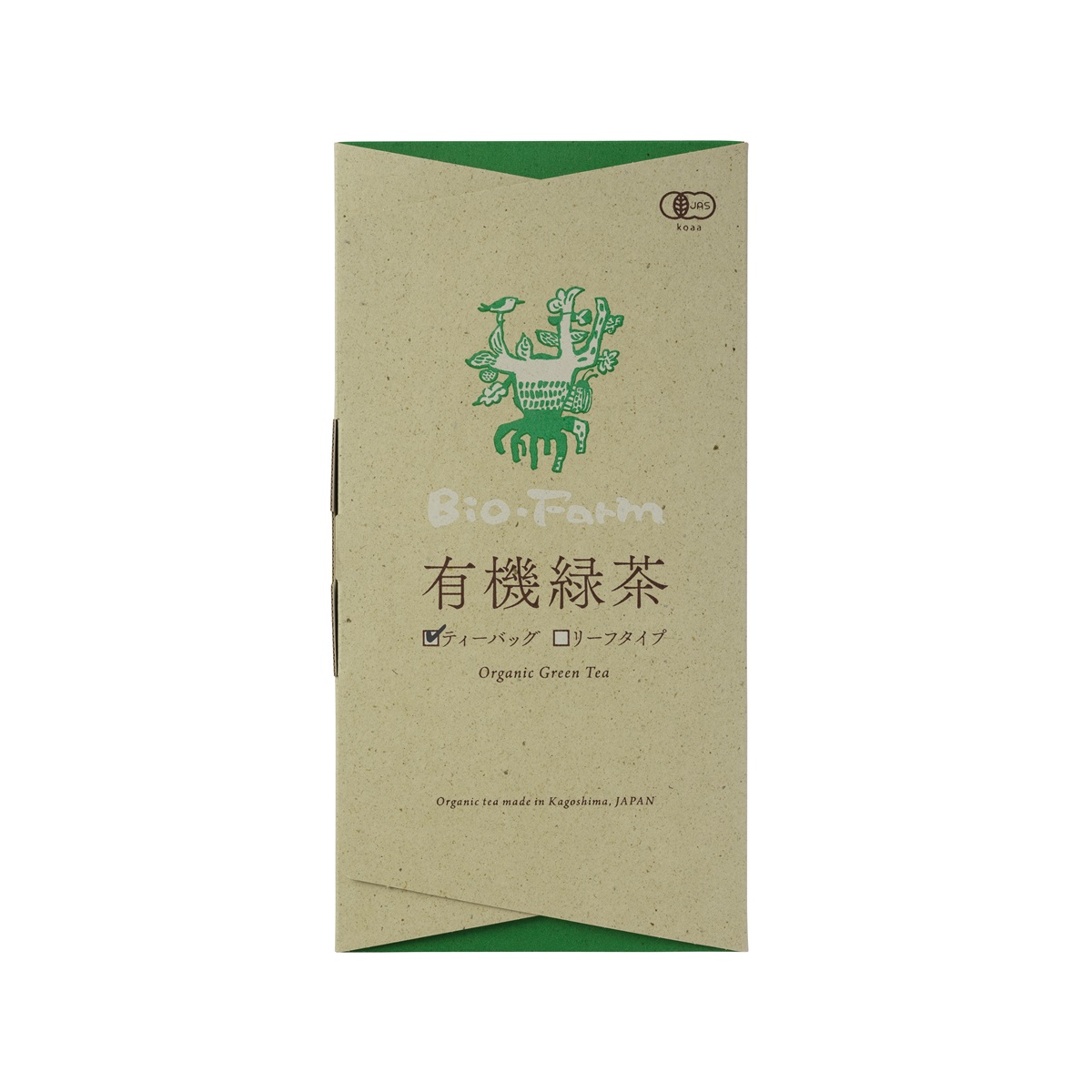 ビオ・ファーム 有機緑茶　ティーバッグタイプ
