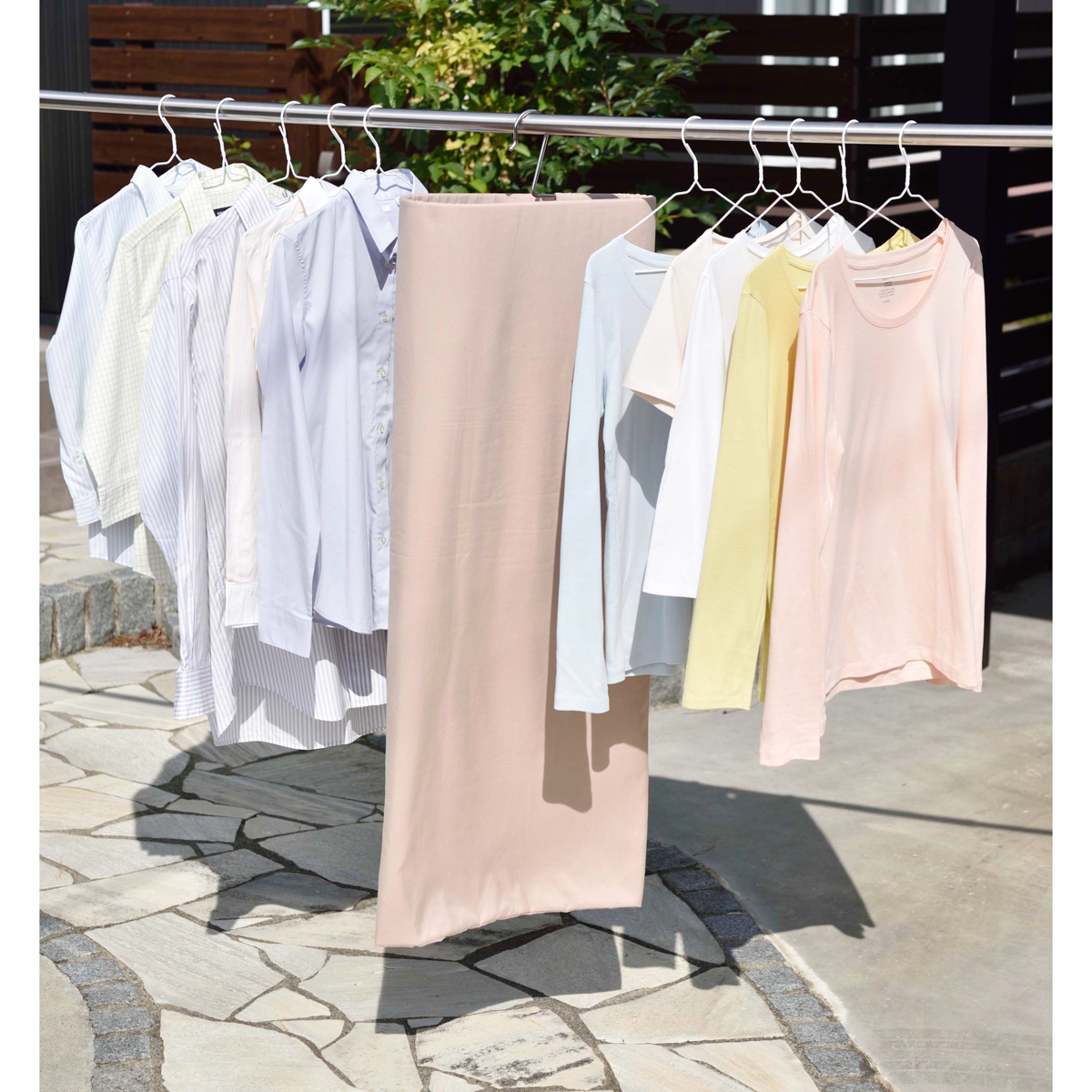 ステンレス布団カバーハンガー