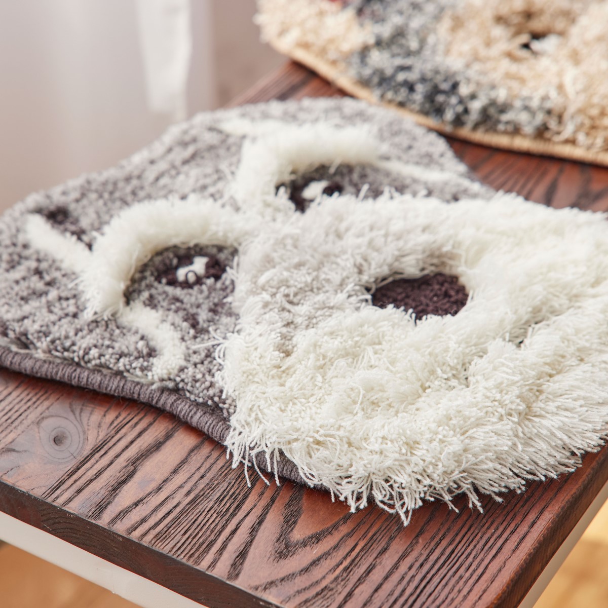 洗える イヌカオマット シュナウザー 滑り止め