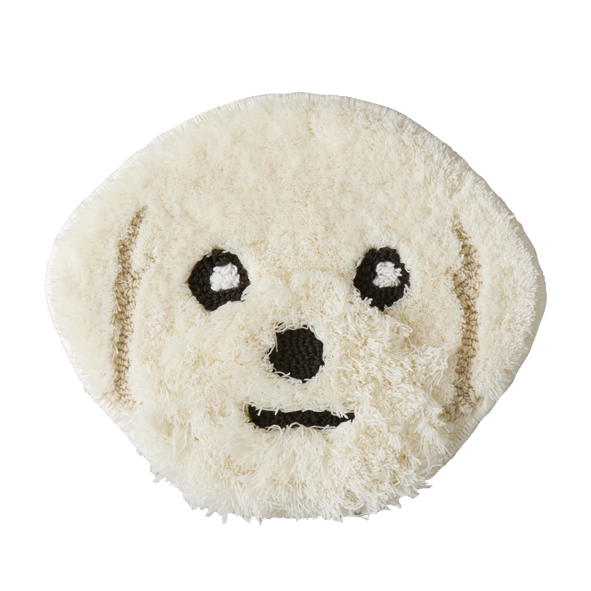 洗える イヌカオマット マルチーズ 滑り止め