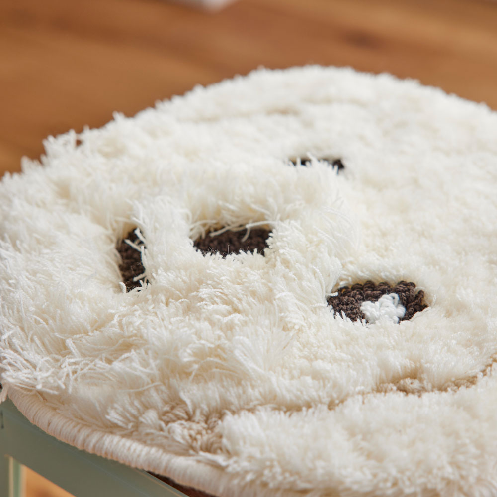 洗える イヌカオマット マルチーズ 滑り止め