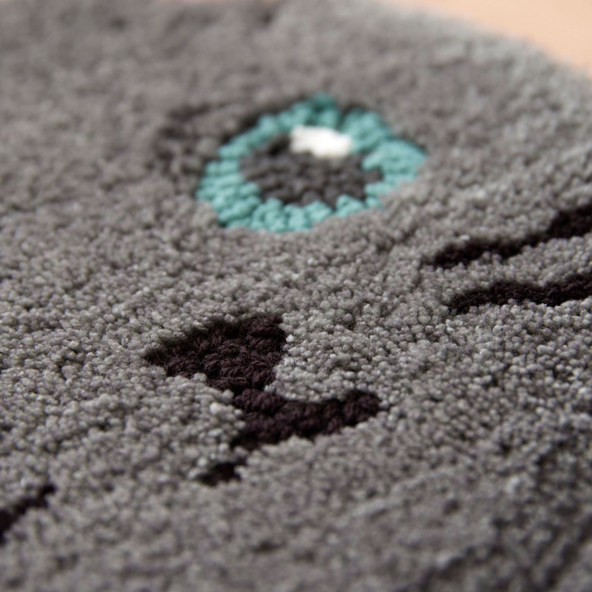 ネコマット スコスワリ グレー 72×70cm