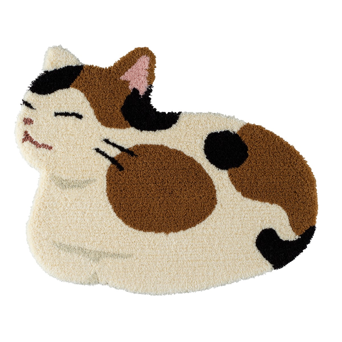 ネコマット コウバコスワリ ミケ 60×70cm